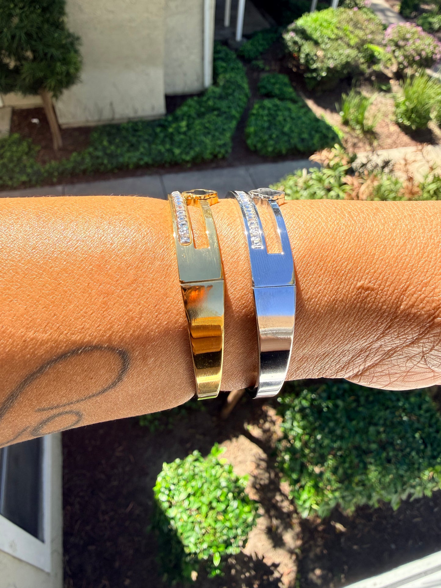 Clover Luxe Bangle