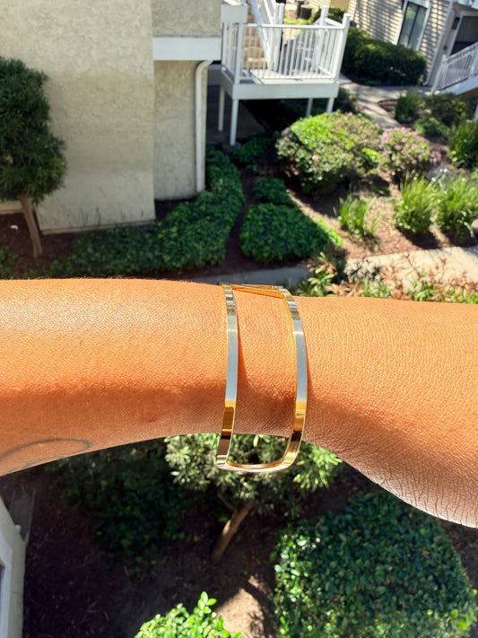 Signature Link Open Bangle