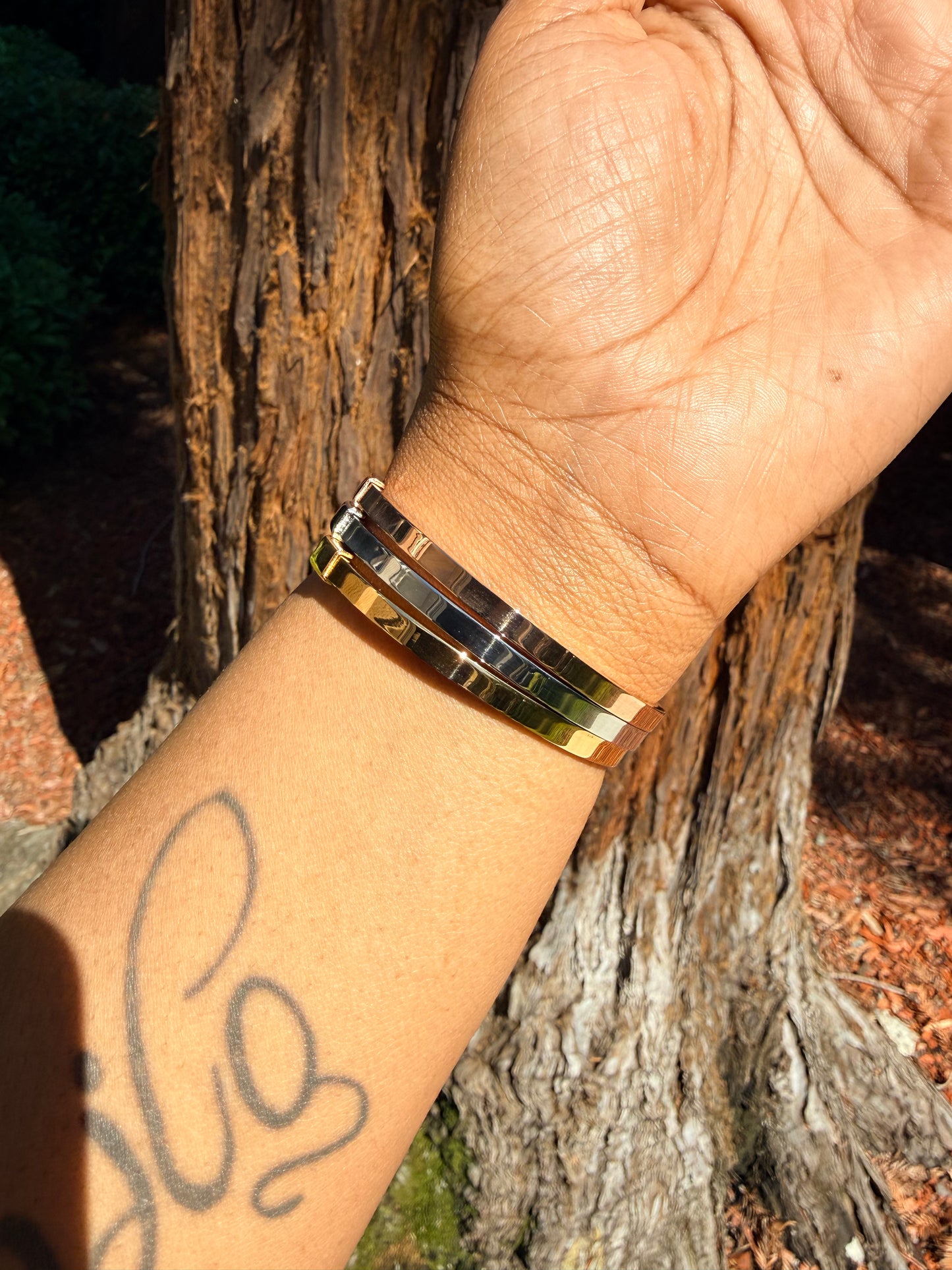 Trinity Luxe Diamond Bangle