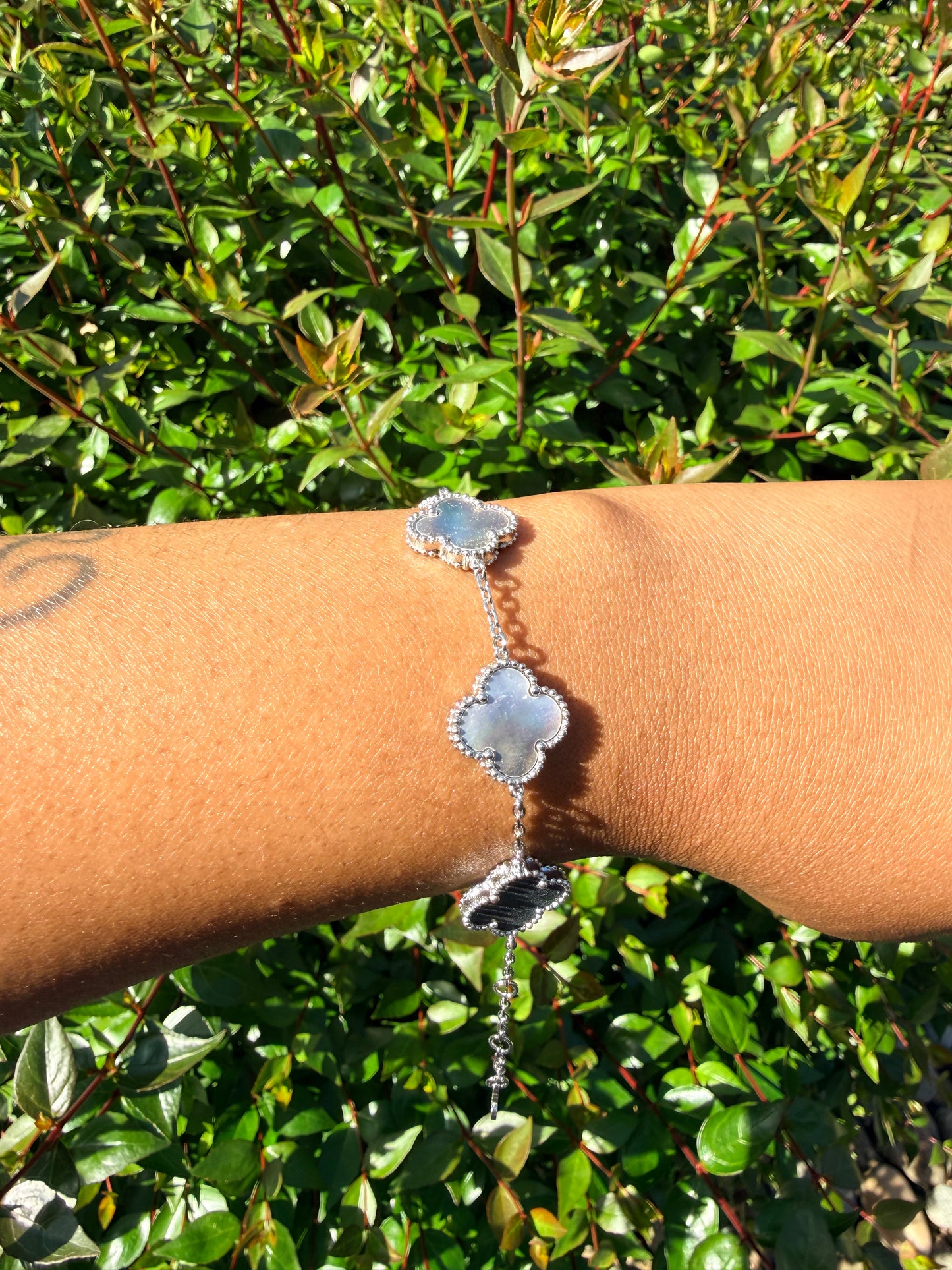 Celeste Clover Drip Bracelet