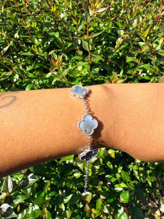 Celeste Clover Drip Bracelet