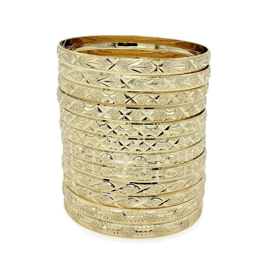 The Maharani Luxe Bangle Stack ✨